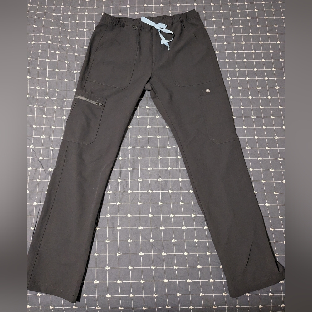 Men's Figs Cargo Scurbs Pants Gray